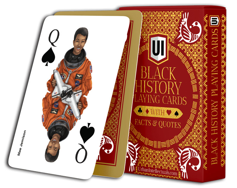 Black History Playing Cards w/ custom illustrations & facts