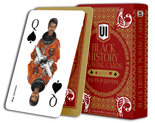 Black History Playing Cards w/ custom illustrations & facts