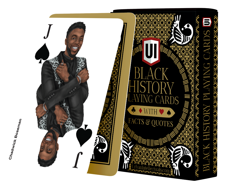 Black History Playing Cards w/ custom illustrations & facts